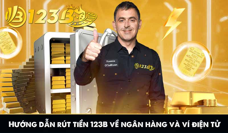RÚT TIỀN 123B 10 Hướng dẫn rút tiền 123B về ngân hàng và ví điện tử