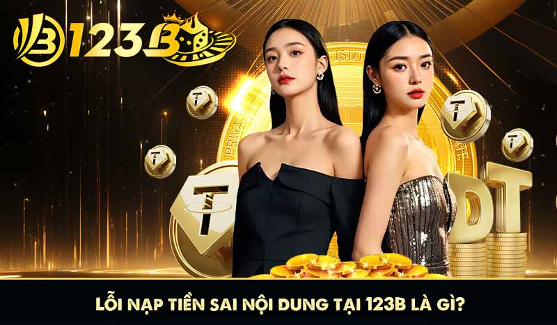 Hướng dẫn Xử lý lỗi nạp tiền sai nội dung tại 123B chi tiết 6 Lỗi nạp tiền sai nội dung tại 123B là gì?