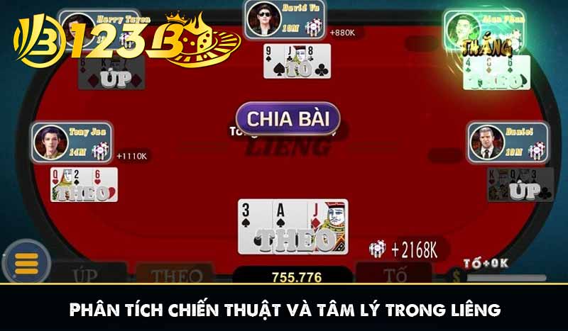 Hướng Dẫn Chơi Liêng Online 123B Cho Người Mới Bắt Đầu 9 Phân tích chiến thuật và tâm lý trong liêng